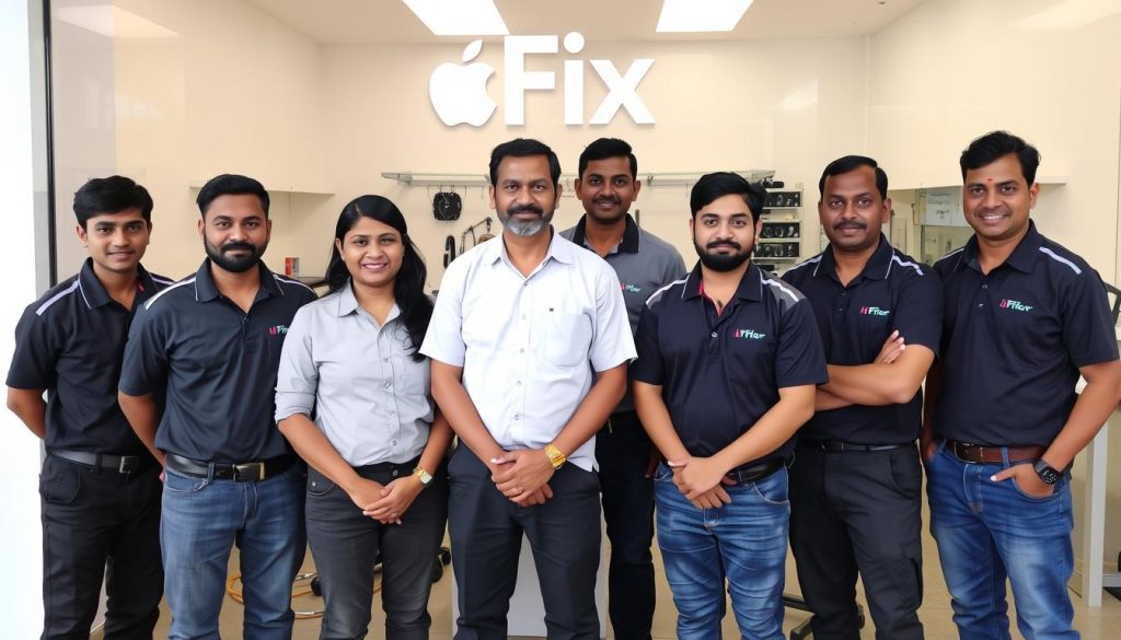 iFix India team of expert iWatch repair technicians in Bangalore