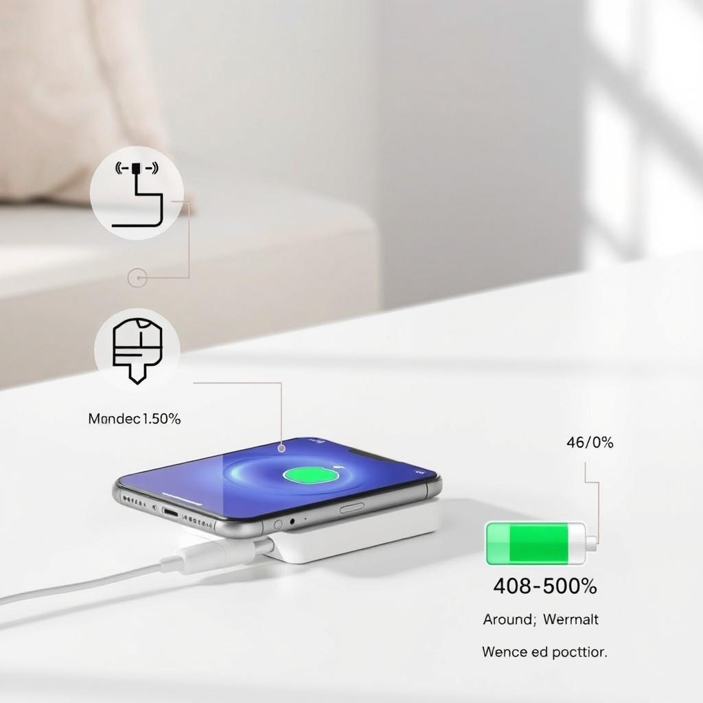 iPhone 11 being properly charged with battery care tips