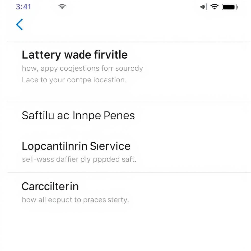 iPhone 11 settings screen showing battery optimization options