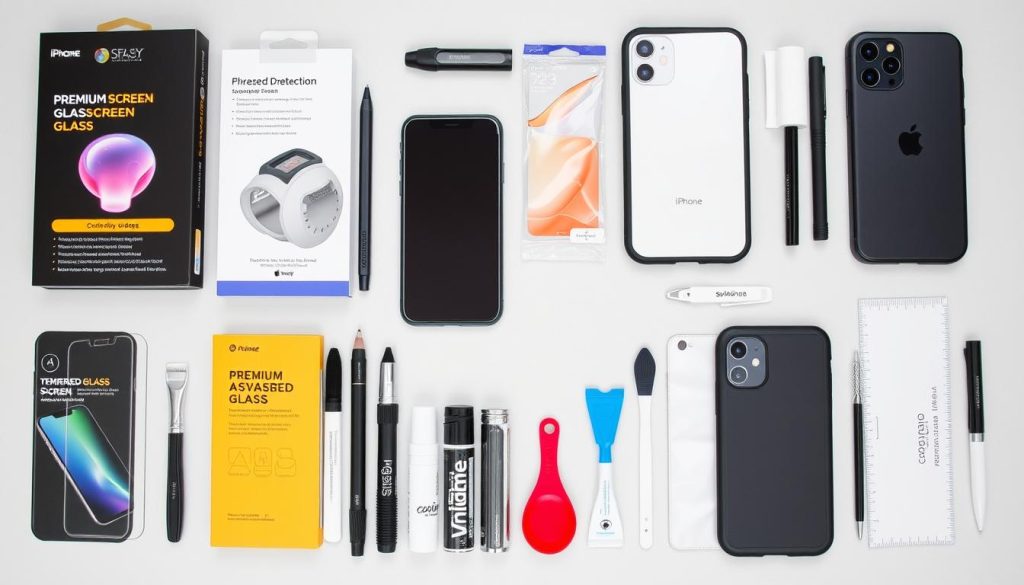 iPhone screen protection accessories