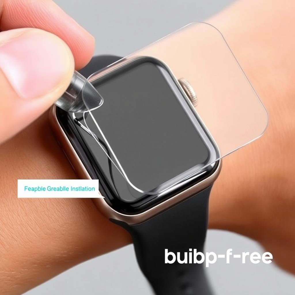 Apple Watch tempered glass screen protector