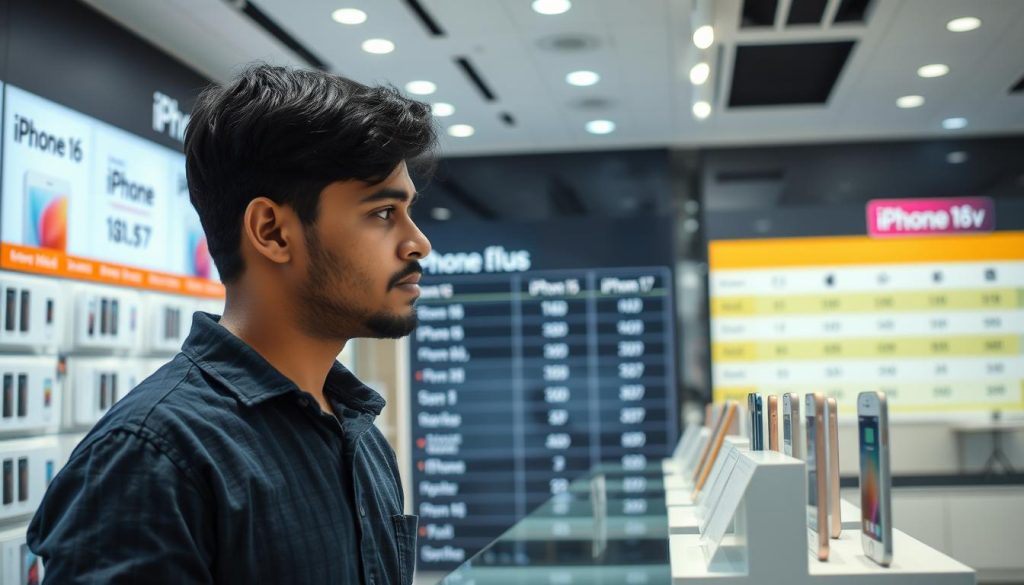 Indian consumer considering iPhone 17 purchase decision Indian consumer considering iPhone 17 purchase decision