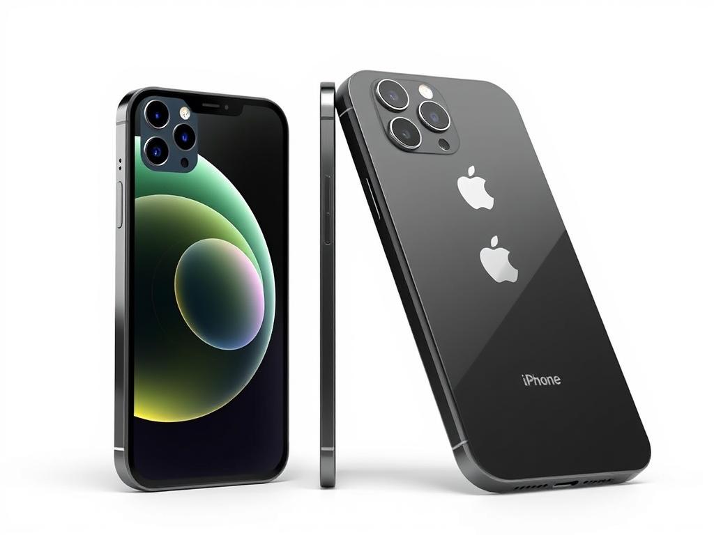 iPhone 17 Air concept showing ultra-thin 5.5mm profile compared to current models iPhone 17 Air concept showing ultra-thin 5.5mm profile compared to current models