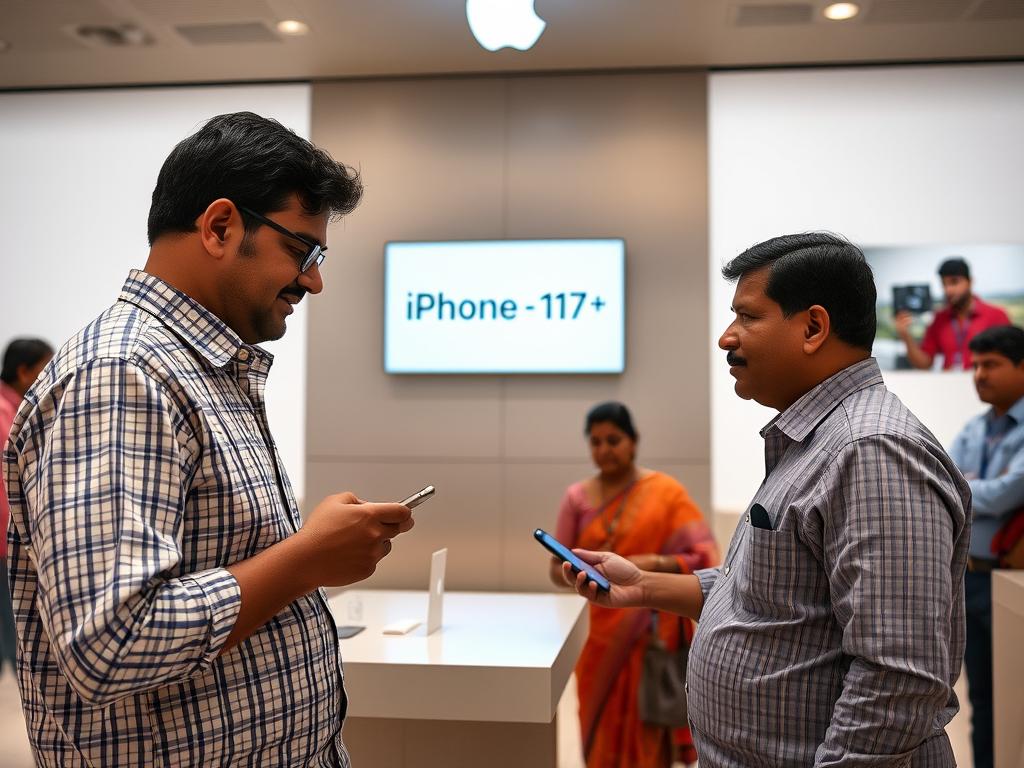 iPhone 17 trade-in process at Apple Store in India iPhone 17 trade-in process at Apple Store in India
