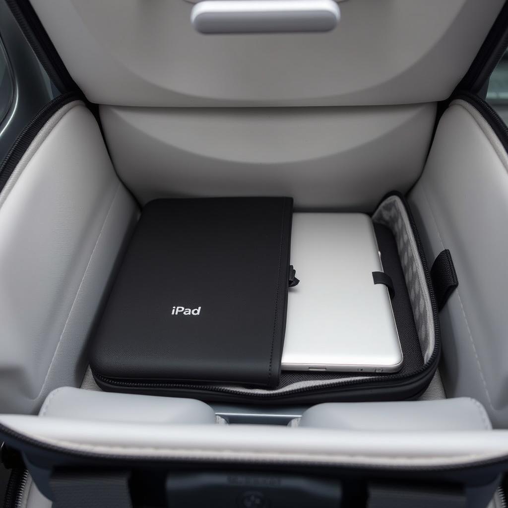 iPad being stored safely in padded bag to prevent damage and iPad screen replacement iPad being stored safely in padded bag to prevent damage and iPad screen replacement