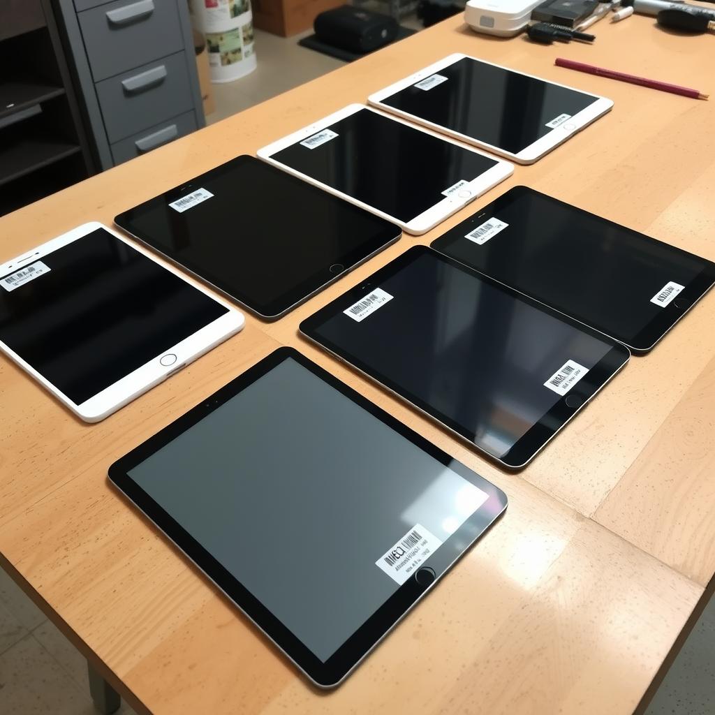iPad screen replacement parts showing different quality options affecting iPad screen replacement cost iPad screen replacement parts showing different quality options affecting iPad screen replacement cost