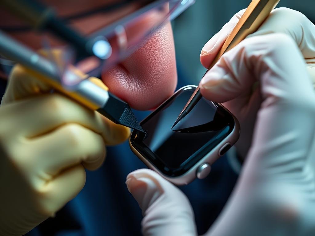 Apple Watch screen replacement process in India