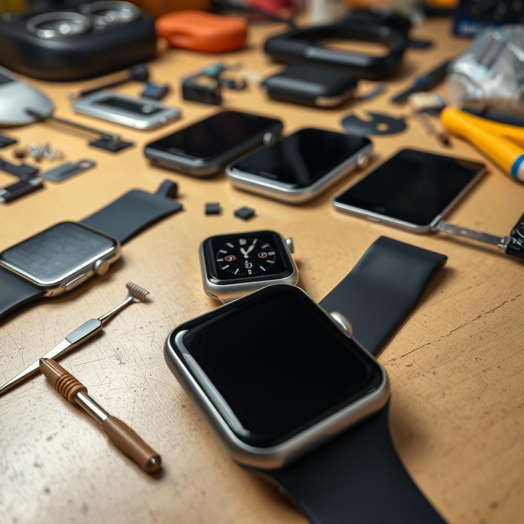 Genuine Apple Watch repair parts used in India