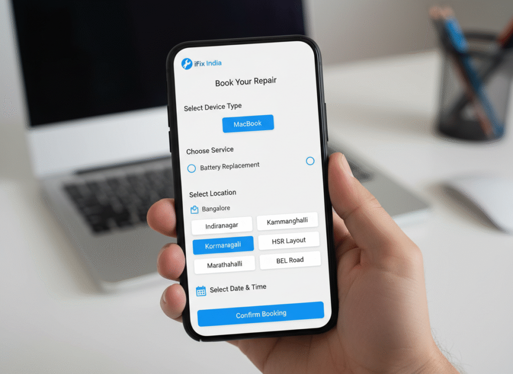 Booking MacBook repair home service in Bangalore online Booking MacBook repair home service in Bangalore online